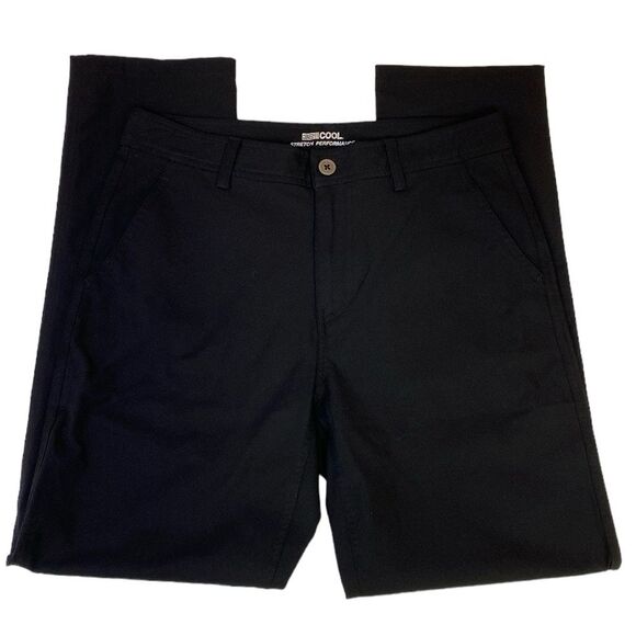 32 Degrees Cool Stretch Performance Mens Pants Black - 30 x 29 - Picture 1 of 11